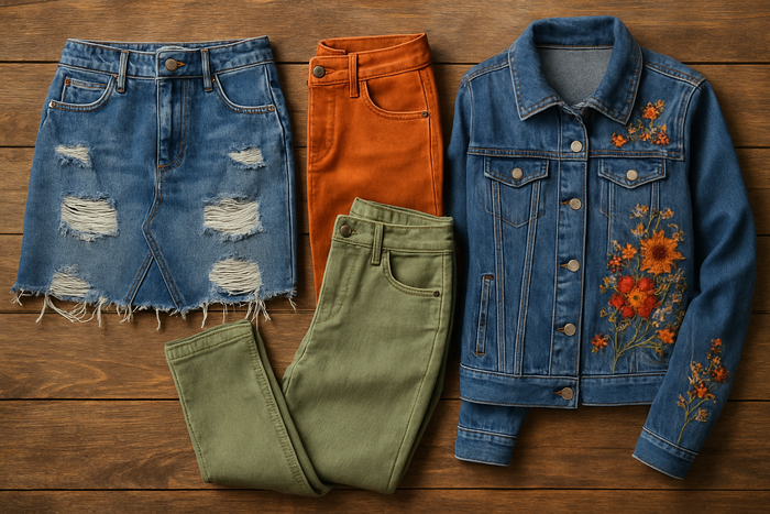 Beyond the Blue: Discovering Unexpected Denim Styles for Your Fall Wardrobe - Jeans Junction Online 