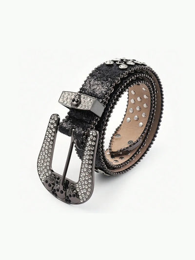 PU Leather Skull Belt - Jeans Junction Online