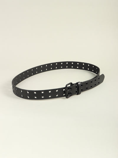 Grommet PU Leather Belt - Jeans Junction Online