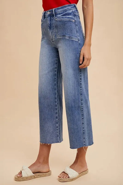 Annie Wear High Rise Wide Leg Jeans - Jeans Junction Online