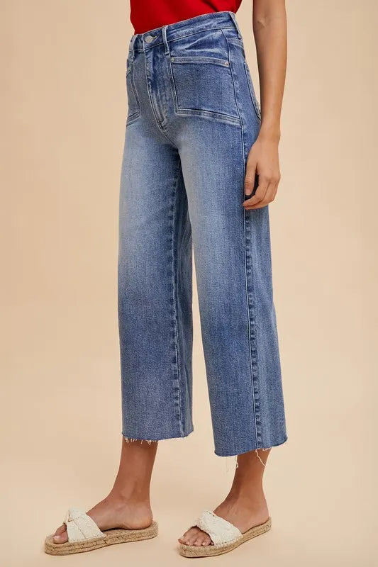 Annie Wear High Rise Wide Leg Jeans - Jeans Junction Online 