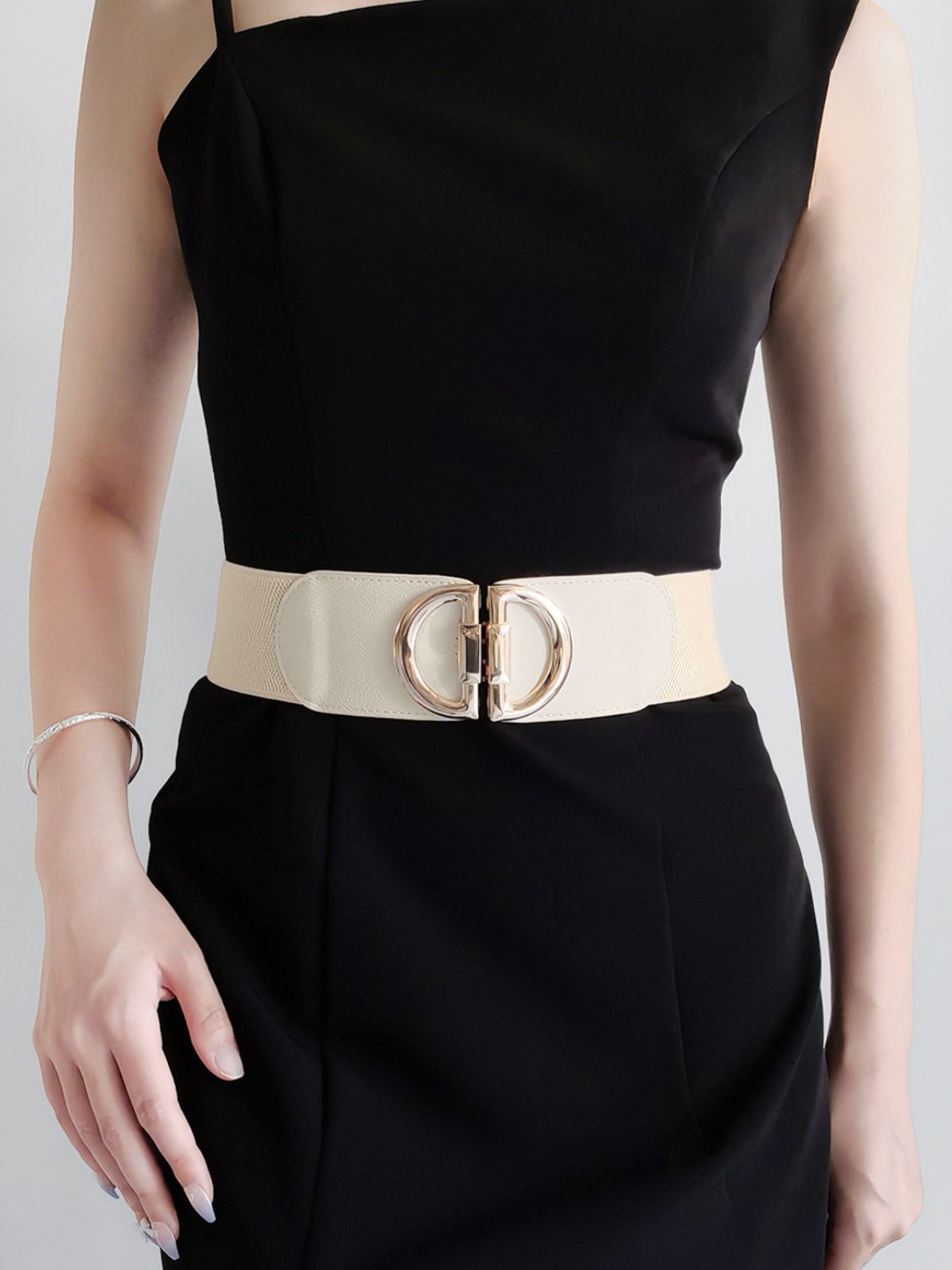 D Buckle Elastic Belt - Jeans Junction Online