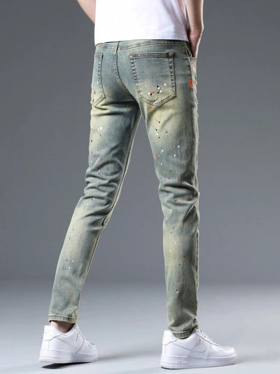 Men's Distressed Slim Fit Jeans - Jeans Junction Online