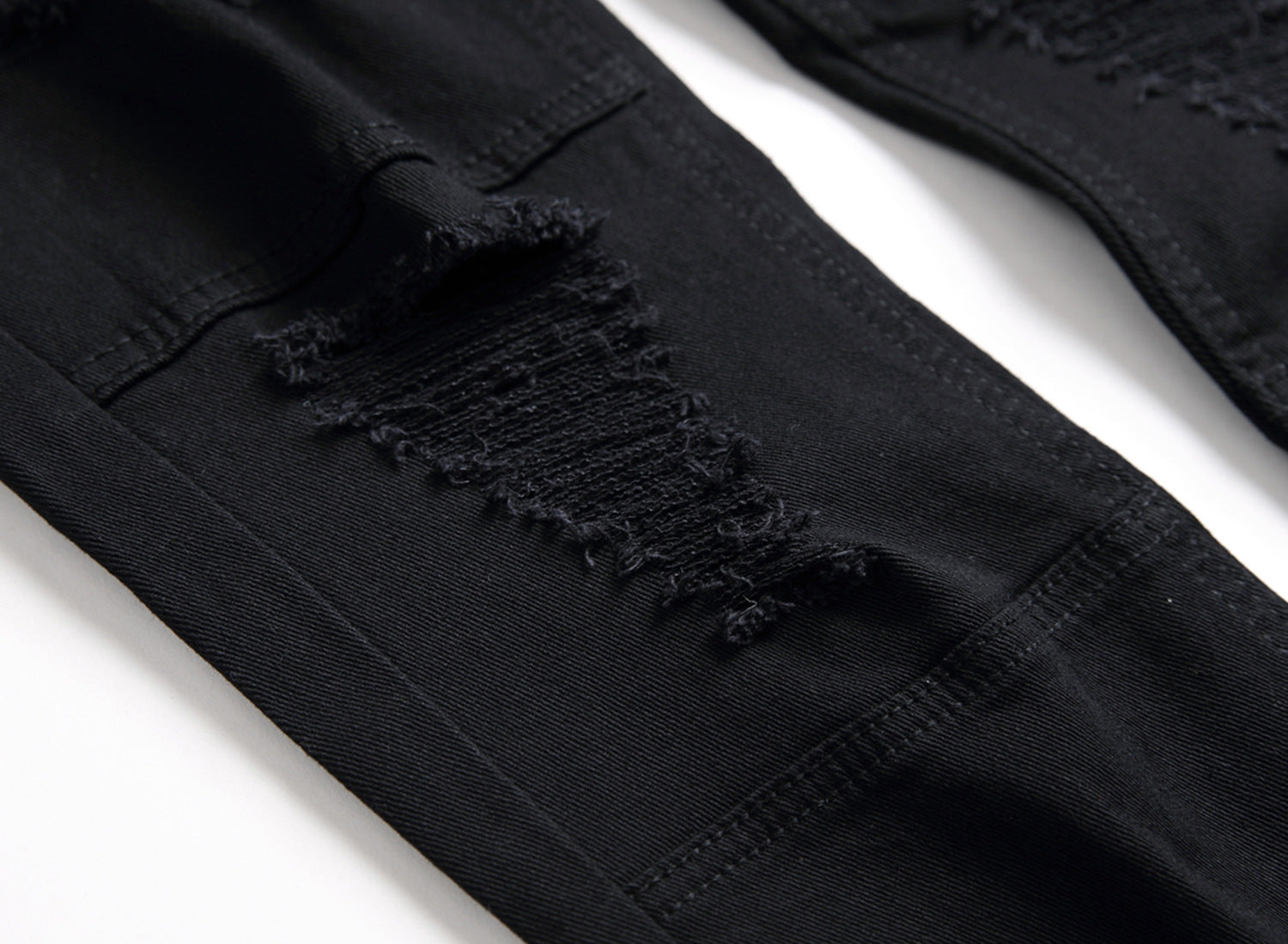 European And American Slim Straight Zipper Pleated Men - Jeans Junction Online