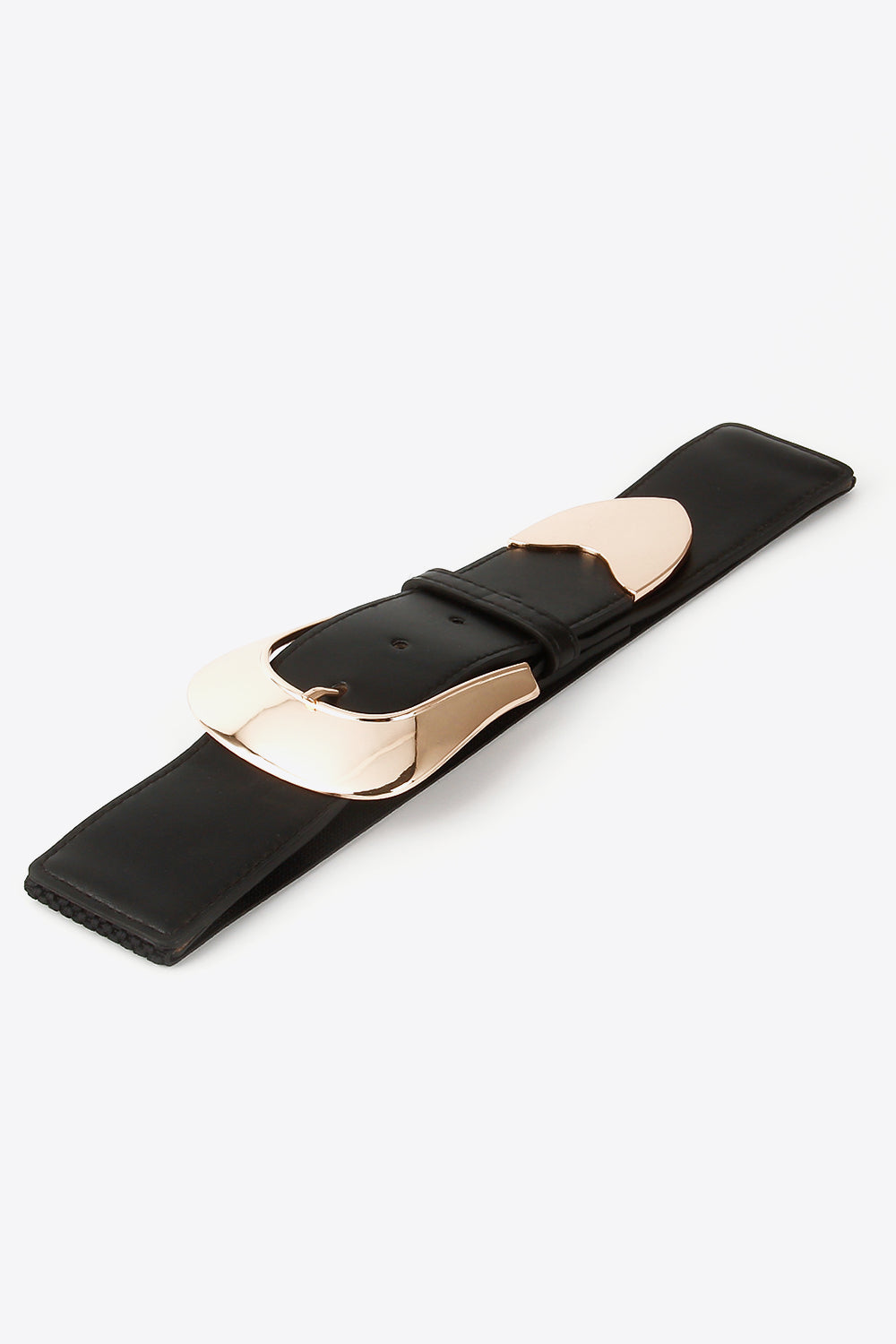 Elastic Wide PU Belt - Jeans Junction Online