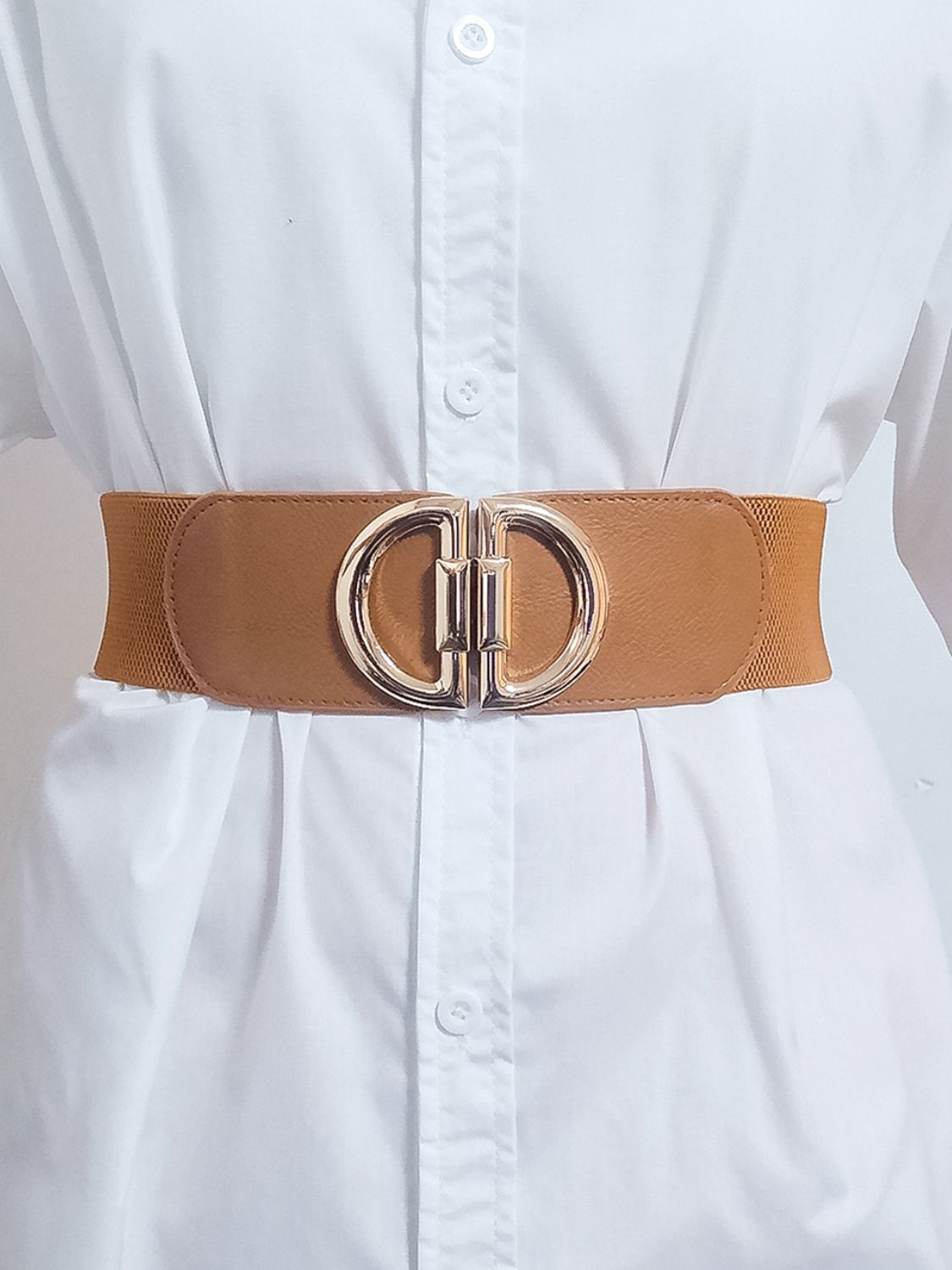 D Buckle Elastic Belt - Jeans Junction Online