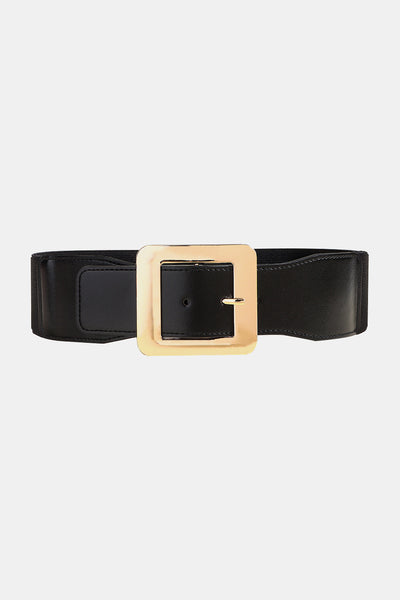 Alloy Buckle PU Leather Belt - Jeans Junction Online