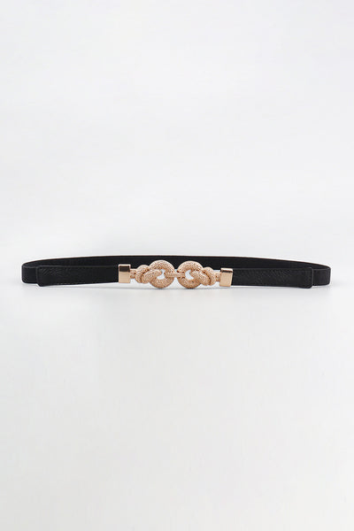 Zinc Alloy Buckle PU Leather Belt - Jeans Junction Online