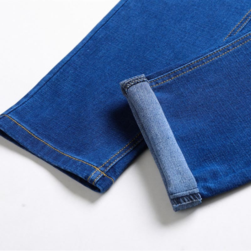 Fashion Men's Straight Stretch Denim Trousers - Jeans Junction Online