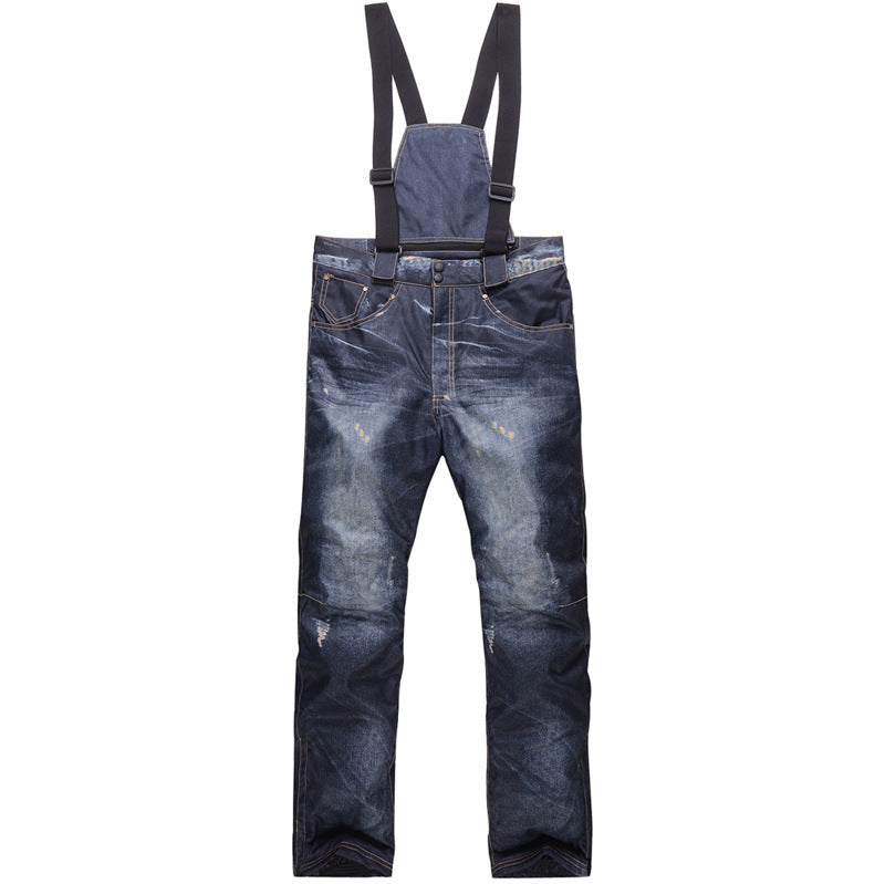 Denim Ski Pants Men's Single-Board and Double-Board Ski Pants - Jeans Junction Online