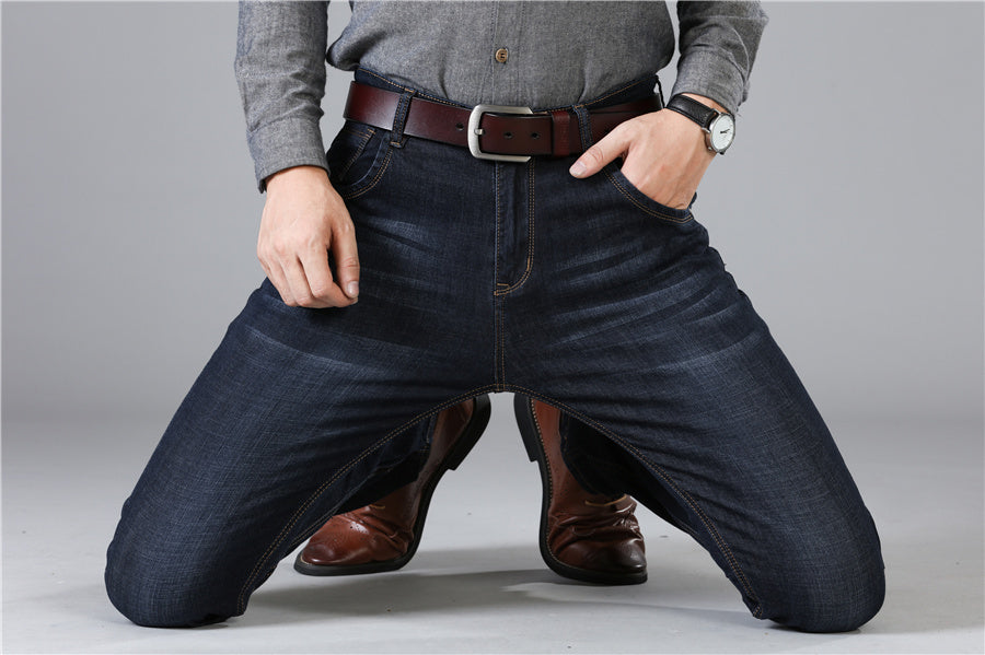 Korean Fashion Loose Straight Ruffian Long Casual Pants - Jeans Junction Online 