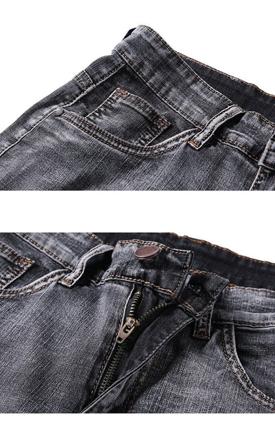 Fashion Men's Slim Straight-leg Jeans - Jeans Junction Online