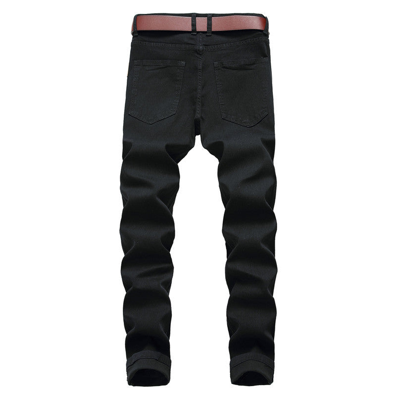 Trendy Fashion Stretch Jeans Big Ripped Pants - Jeans Junction Online