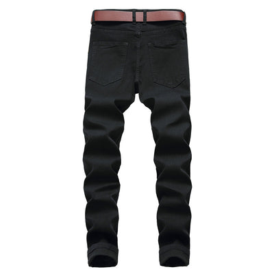 Trendy Fashion Stretch Jeans Big Ripped Pants - Jeans Junction Online