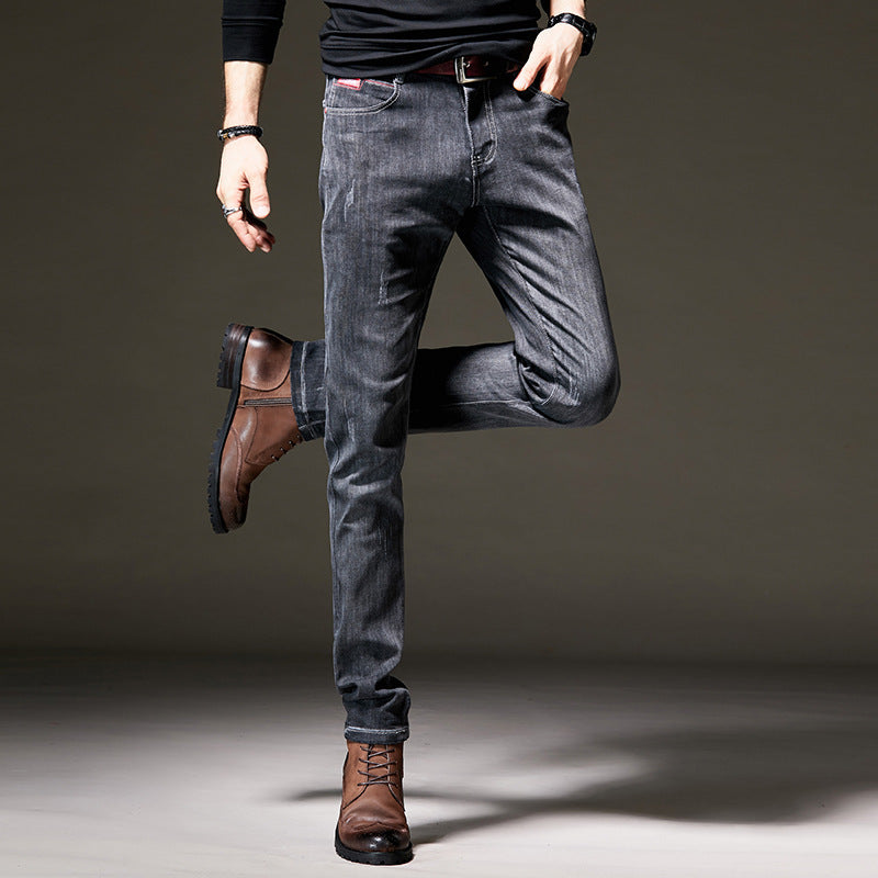 Men's Jeans Small Feet Slim Pants - Jeans Junction Online 