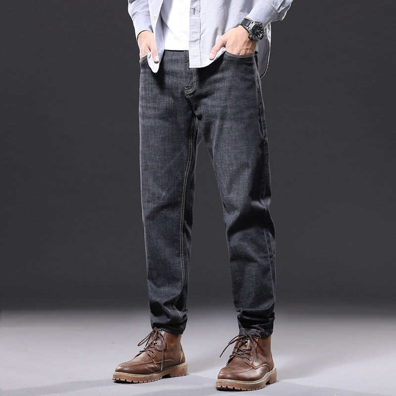 Men's Straight Leg Trousers Loose Jeans - Jeans Junction Online