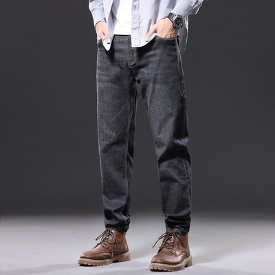Men's Straight Leg Trousers Loose Jeans - Jeans Junction Online