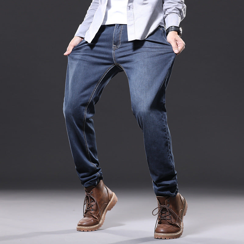 Men's Straight Leg Trousers Loose Jeans - Jeans Junction Online