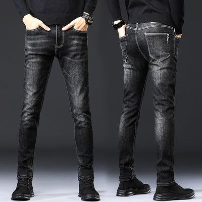 Jeans Men's Slim-Fit Casual Jeans With Small Feet - Jeans Junction Online
