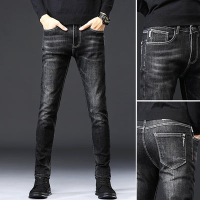 Jeans Men's Slim-Fit Casual Jeans With Small Feet - Jeans Junction Online