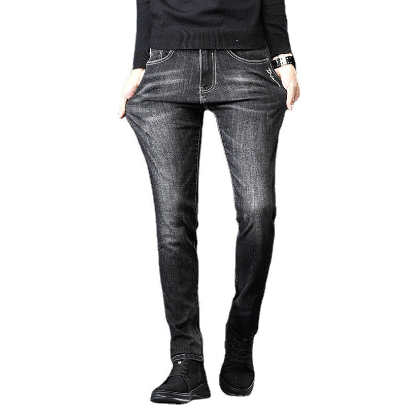 Jeans Men's Slim-Fit Casual Jeans With Small Feet - Jeans Junction Online
