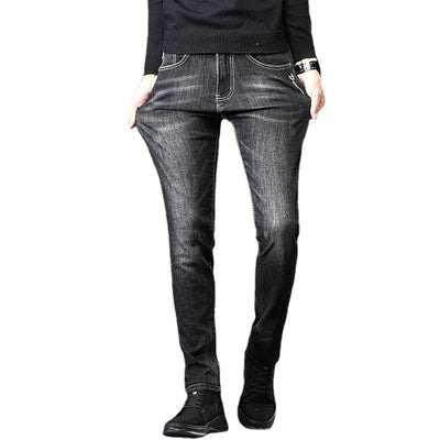 Jeans Men's Slim-Fit Casual Jeans With Small Feet - Jeans Junction Online