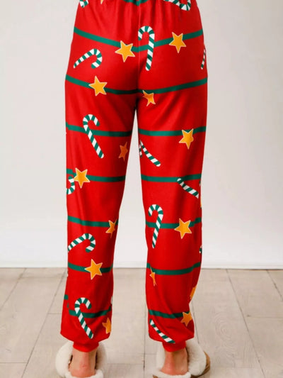 Christmas Long Sleeve Top and Pants Lounge Set - Jeans Junction Online