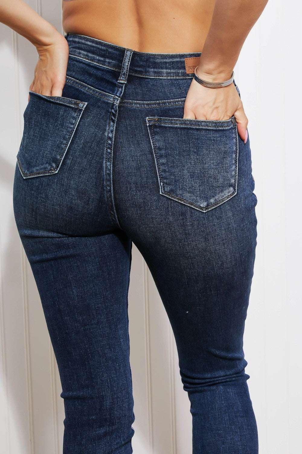 Judy Blue Juliet Full Size Tummy Control Skinny Jeans - Jeans Junction Online