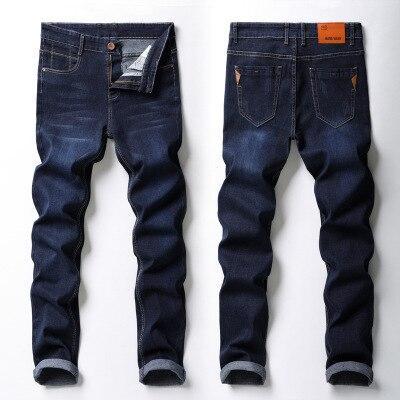 Fashion Men's Straight Stretch Denim Trousers - Jeans Junction Online 
