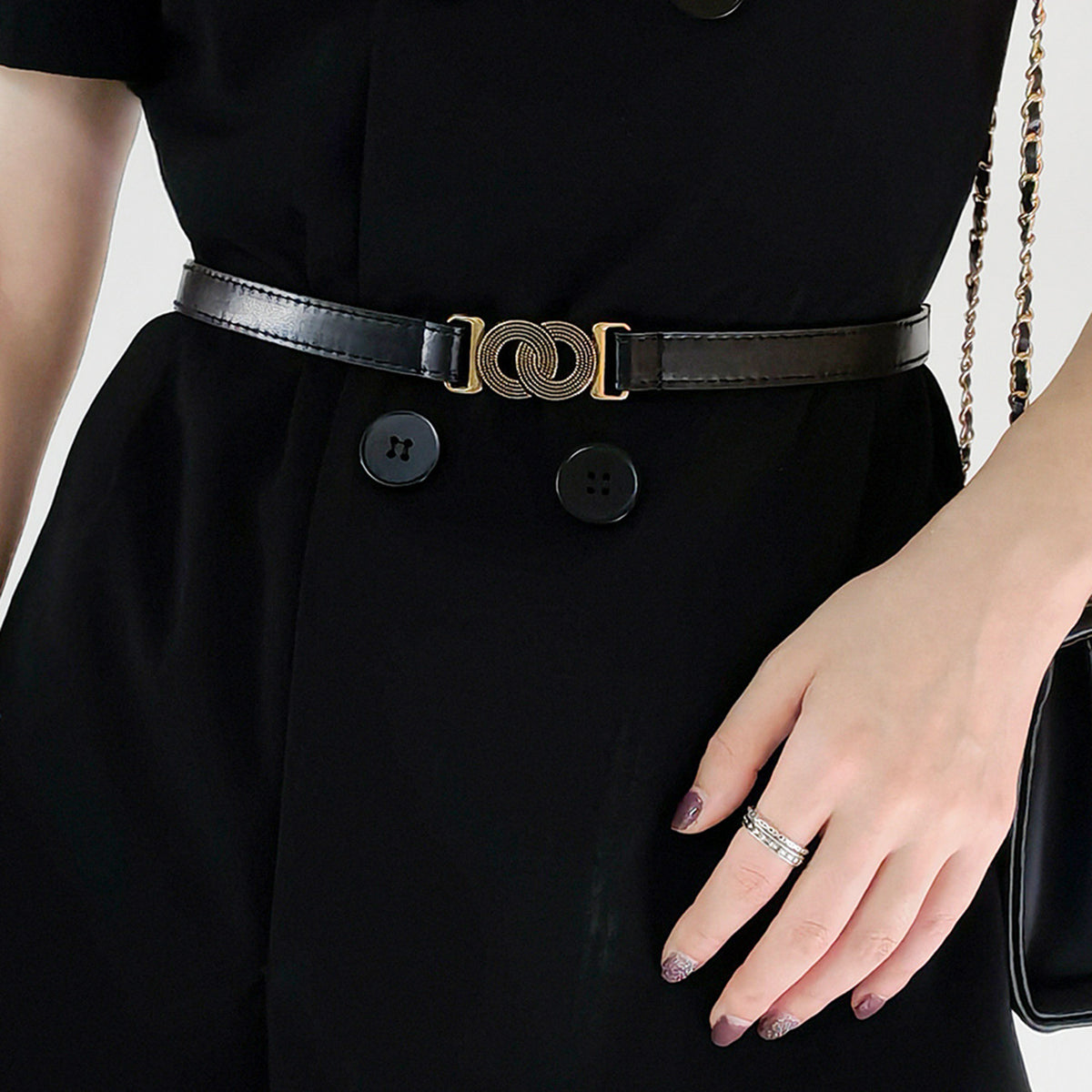 Alloy Buckle PU Belt - Jeans Junction Online