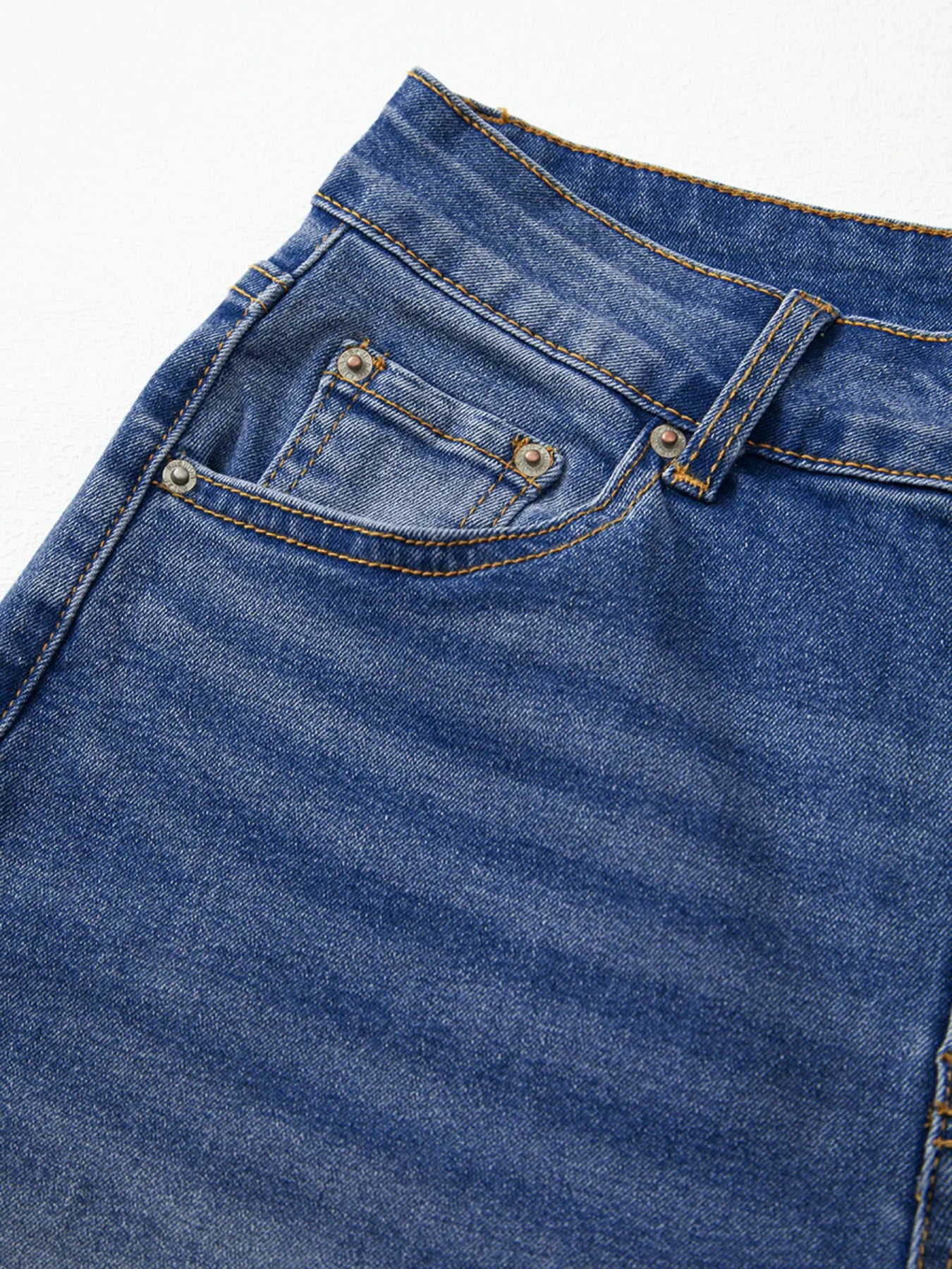 Raw Hem Unique Cuffs Straight High Rise Loose Jeans - Jeans Junction Online