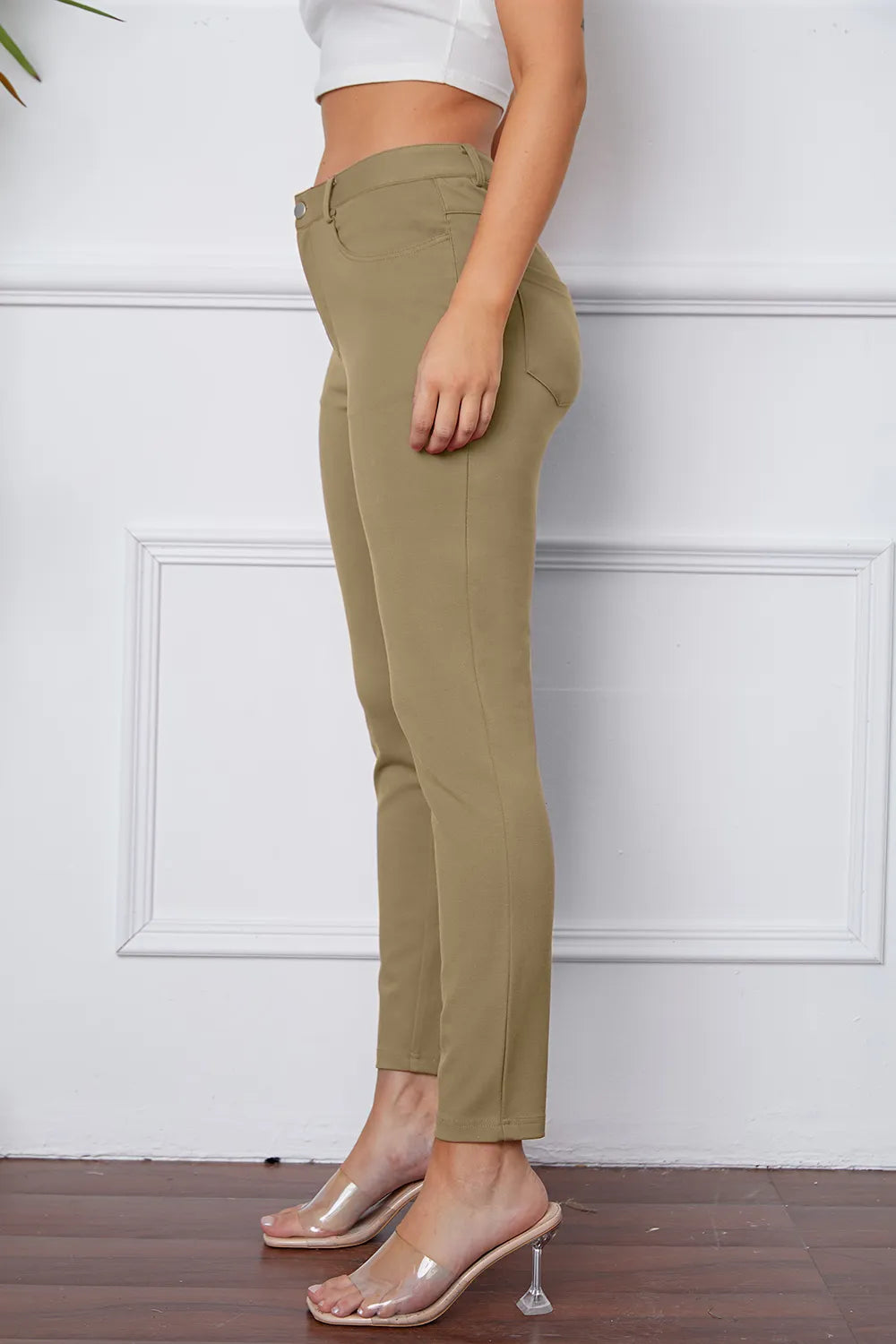 StretchyStitch Pants by Basic Bae - Jeans Junction Online