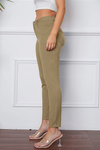StretchyStitch Pants by Basic Bae - Jeans Junction Online