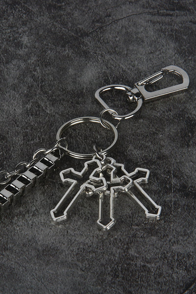 Double-Layered Cross Waist Chain - Jeans Junction Online