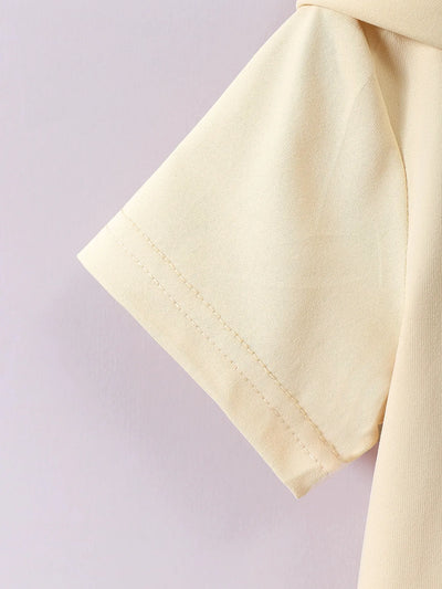 Children's Dog Short Sleeve Hoodie and Shorts Set - Jeans Junction Online