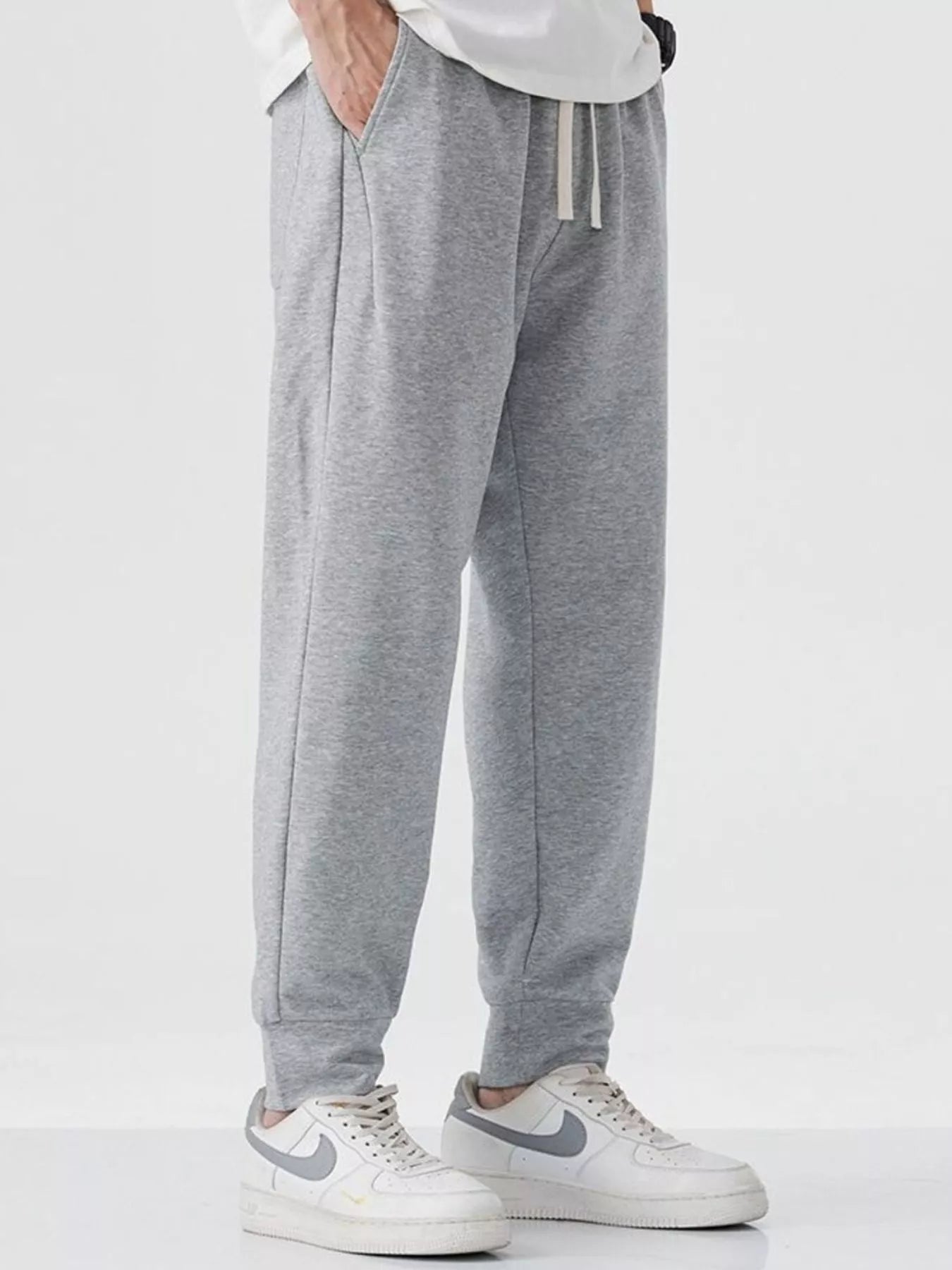 Men's Casual Drawstring Joggers - Jeans Junction Online