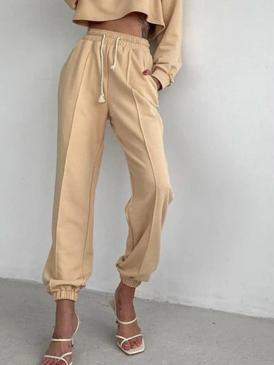 Casual Drawstring Jogger Pants - Jeans Junction Online