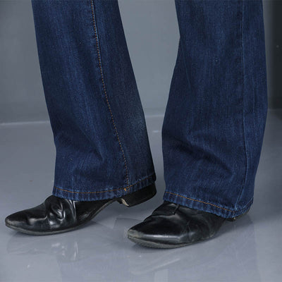 Men's Flared Long Loose Fit Jeans - Jeans Junction Online