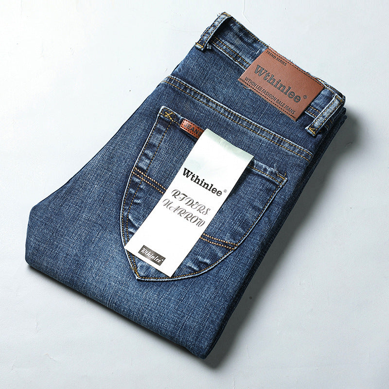 Jeans Men's Straight Loose Korean Style Trousers - Jeans Junction Online