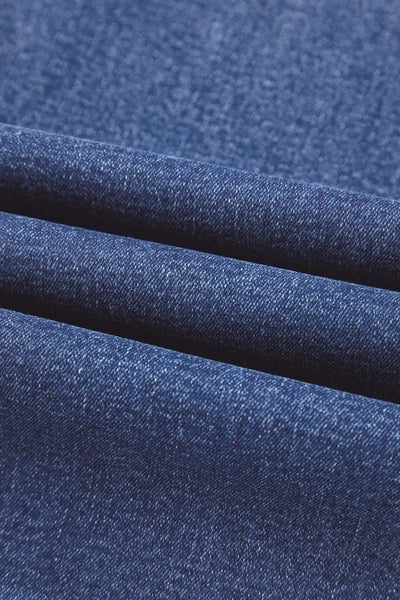 High-Waisted Wide-Leg Vintage Wash Jeans - Jeans Junction Online