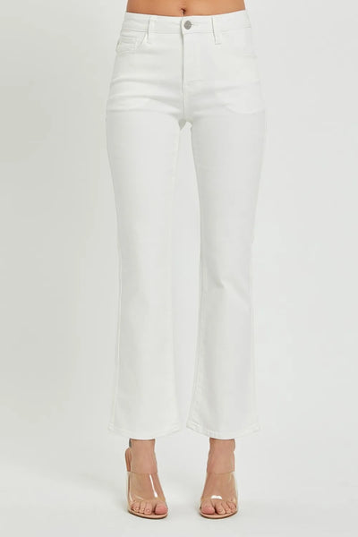 RISEN Full Size Mid Rise Jeans with Pockets - Jeans Junction Online
