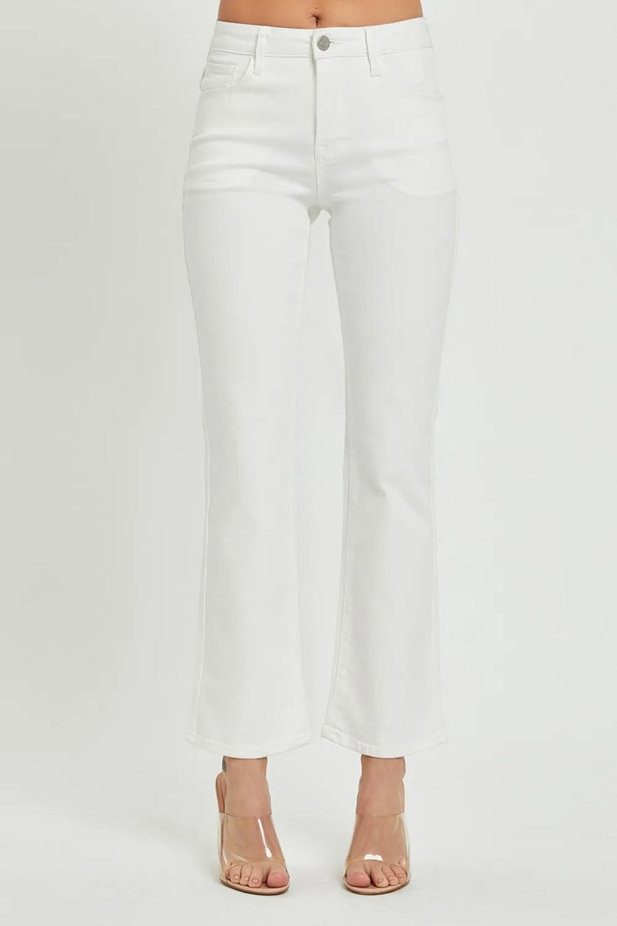 RISEN Full Size Mid Rise Jeans with Pockets - Jeans Junction Online 