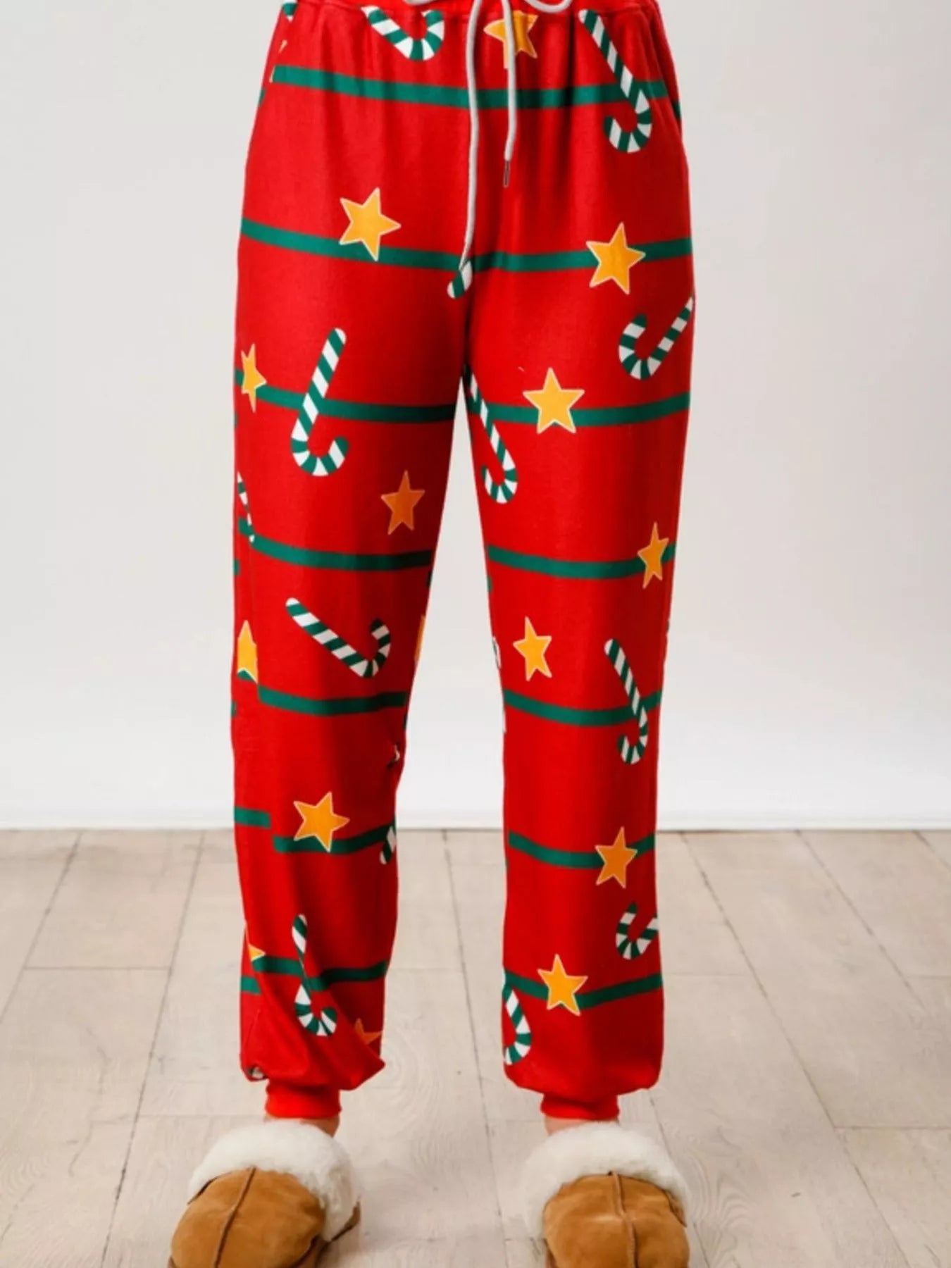 Christmas Long Sleeve Top and Pants Lounge Set - Jeans Junction Online