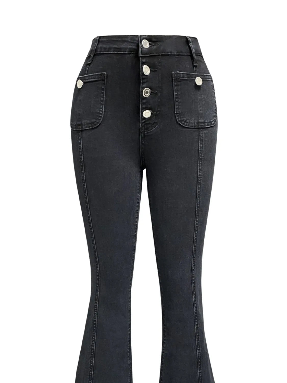 Flare Jeans with Pockets - Jeans Junction Online