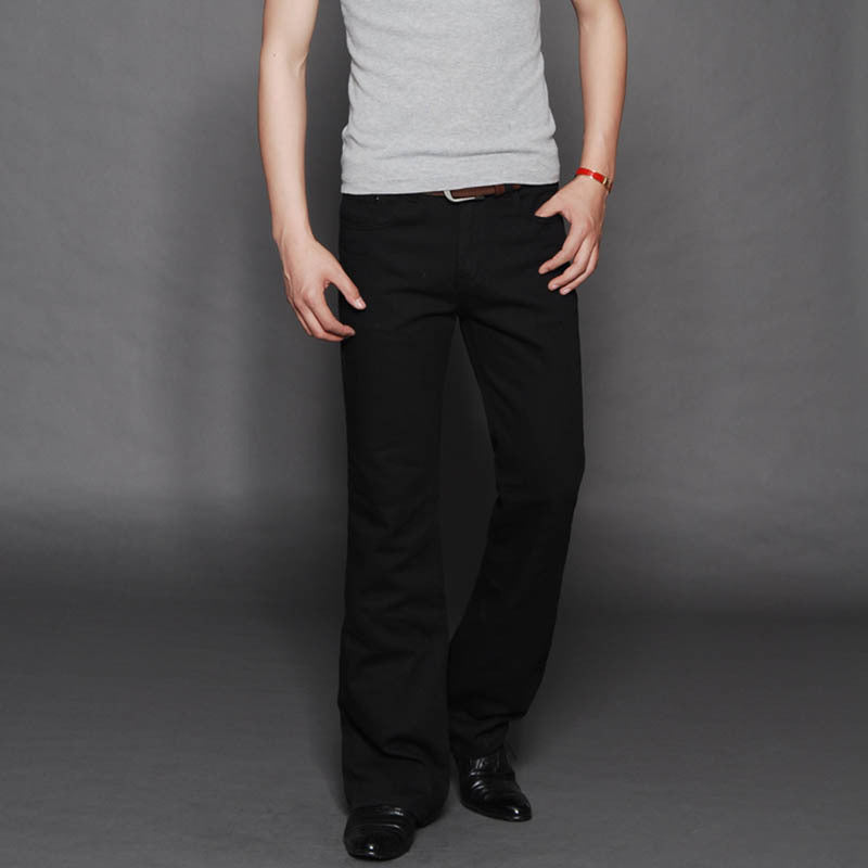 Men's Flared Long Loose Fit Jeans - Jeans Junction Online