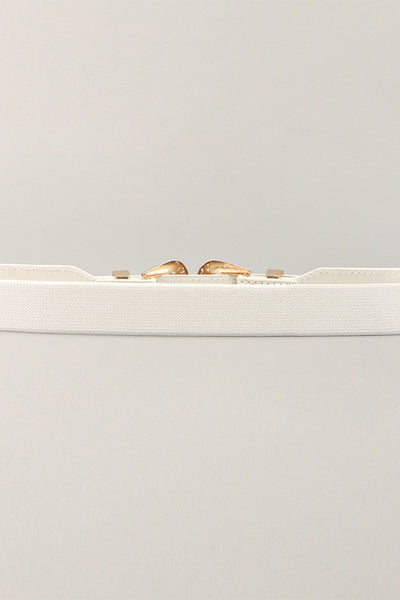 Double Buckle Elastic Belt - Jeans Junction Online