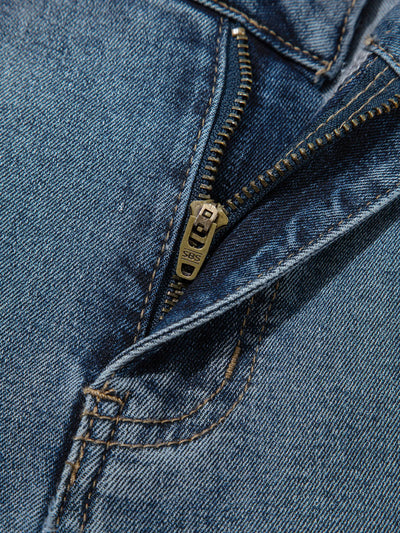 Distressed Ankle-length Straight Jeans - Jeans Junction Online