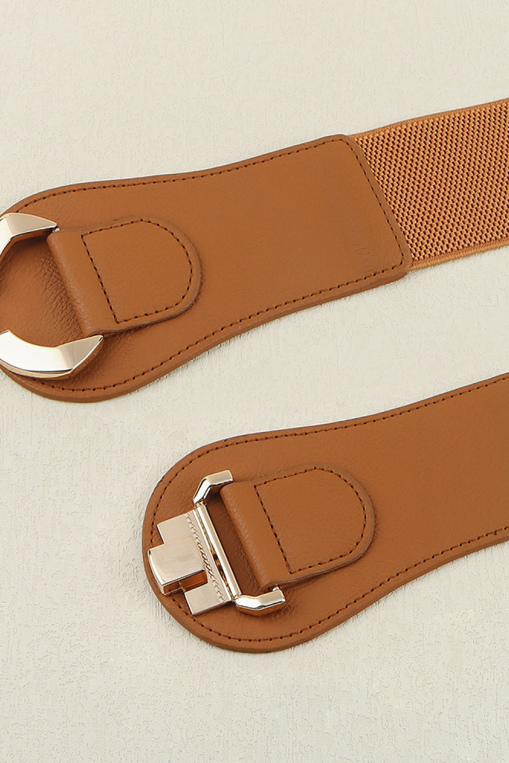 Alloy Buckle Elastic Belt - Jeans Junction Online