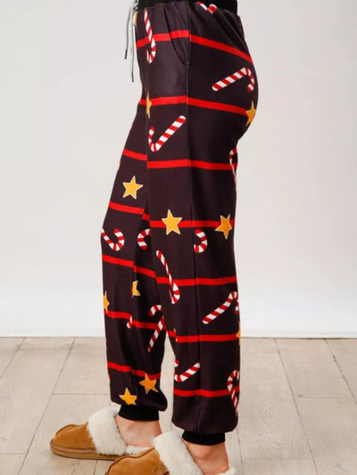 Christmas Long Sleeve Top and Pants Lounge Set - Jeans Junction Online