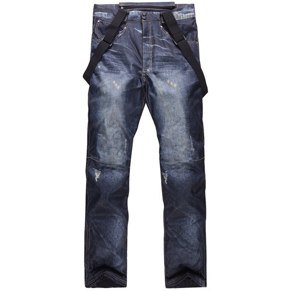 Denim Ski Pants Men's Single-Board and Double-Board Ski Pants - Jeans Junction Online